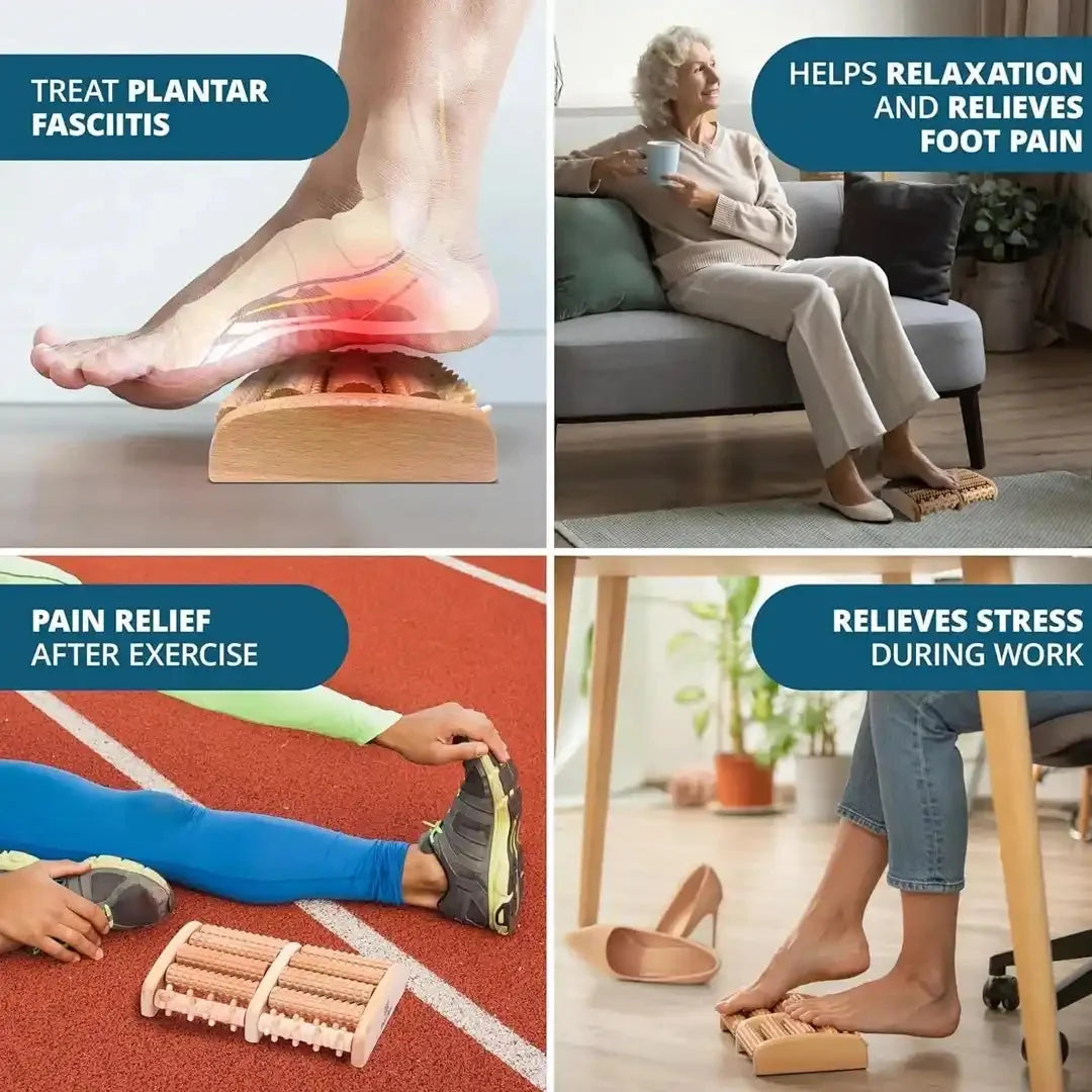 Wooden Foot Massager Discounters.pk