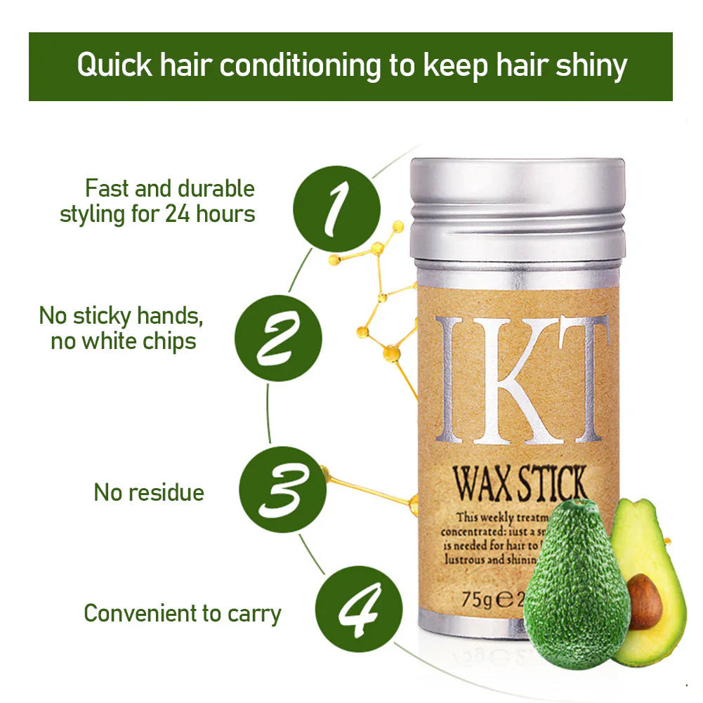 Hair Gel On Wax Stick  75g  Gel Based Hair Styling Wax  Makes Hair Look Neat and Tidy