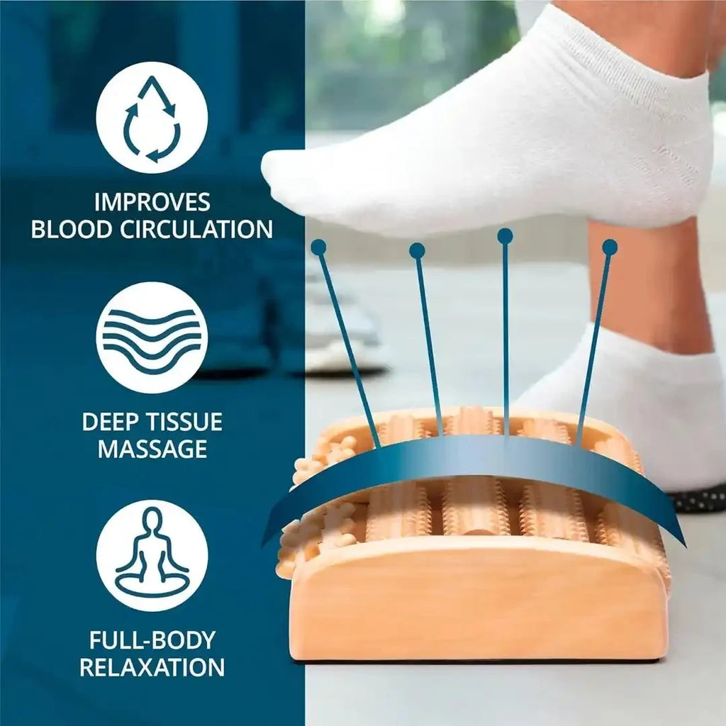 Wooden Foot Massager Discounters.pk
