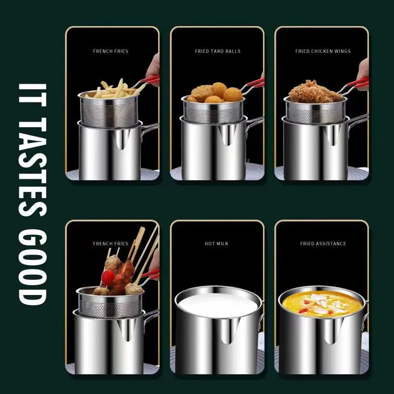 Bundle Deep Frying Pot+Chicken shredder Machine Discounters.pk online shopping in Pakistan