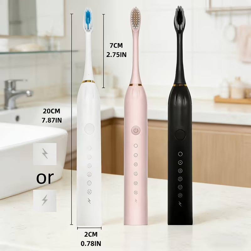 X-3 Sonic Electric Toothbrush size and dimensions