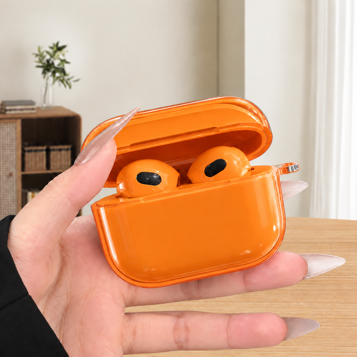 AirPods Pro 2 Orange Edition – Wireless Bluetooth Earbuds with Charging Case