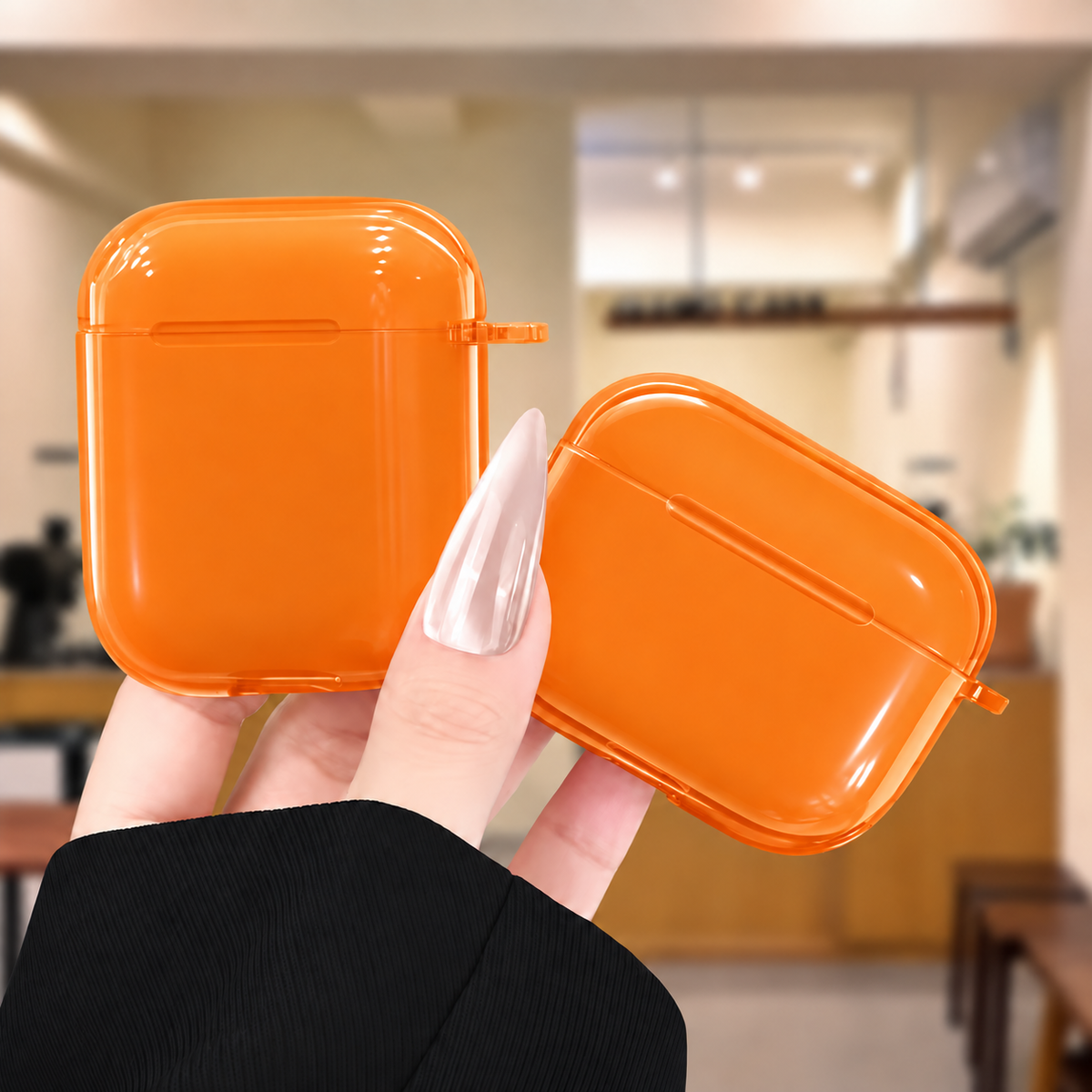 AirPods Pro 2 Orange Edition – Wireless Bluetooth Earbuds with Charging Case