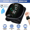 Digital Wrist Blood Pressure Monitor with Voice Assistant Automatic BP Checking Machine