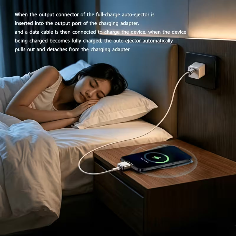 Auto Power Cut Adapter - Smart  overcharge