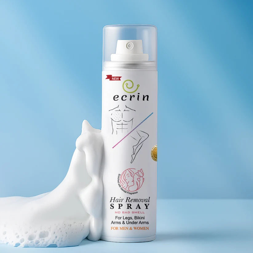 New Ecrin Hair Removal Foaming Spray (for men & women