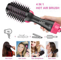 4-in-1 hot air brush with multiple uses shown on a white background