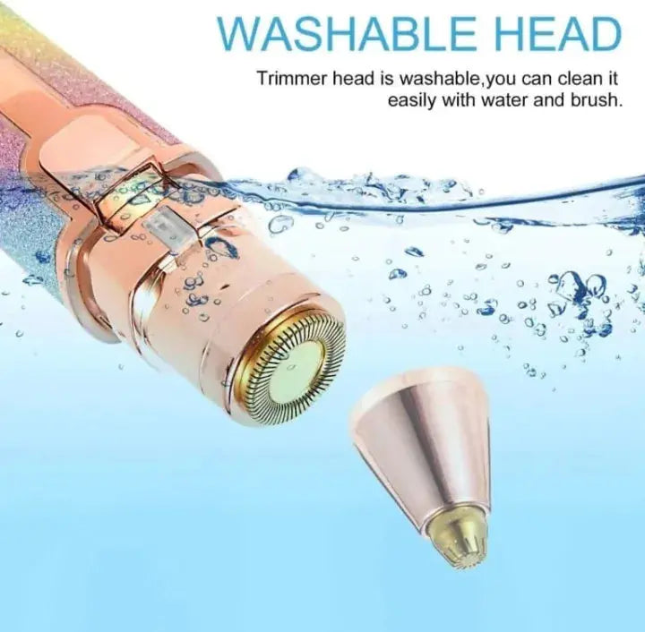 2-in-1 Painless Eyebrow Trimmer & Facial Hair Remover My Store