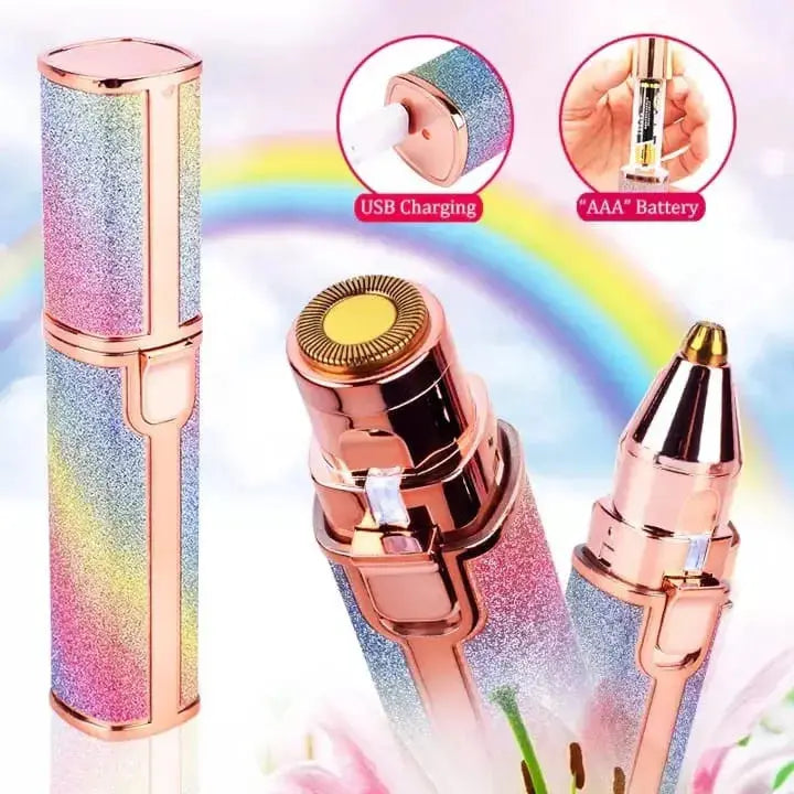 2-in-1 Painless Eyebrow Trimmer & Facial Hair Remover My Store