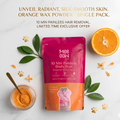 Meeoow Wax – 10-Min Painless Orange Body Wax for Smooth Skin