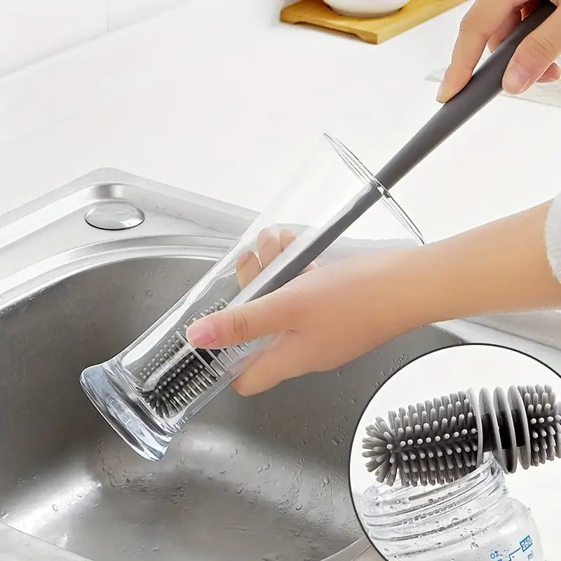 Set of 2 Long Handle Bottle Cleaning Brushes PEHCHAN MART