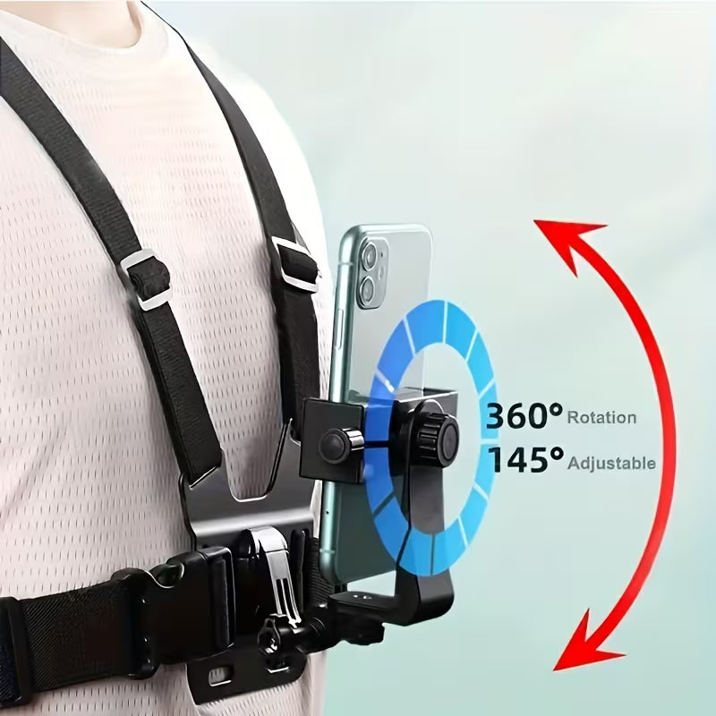 Chest Mount Mobile Holder Strap Discounters.pk